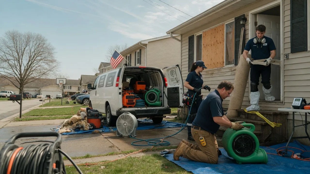 Water Damage Restoration in West Union, IA near me